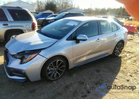 2022 Toyota Corolla Se from USA, damaged, VIN JTDS4MCE2NJ092435